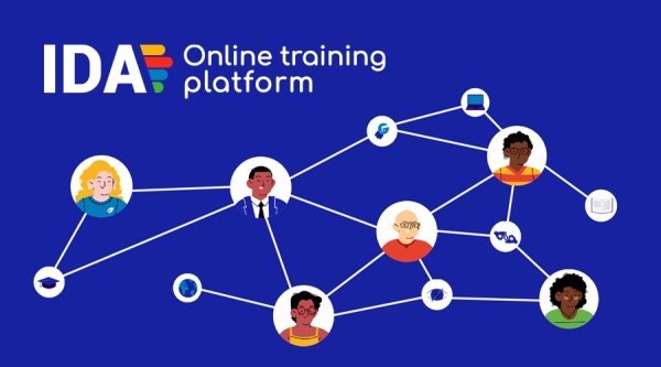 IDA Online Training Plateform - Design accessible - Graphic Swing 